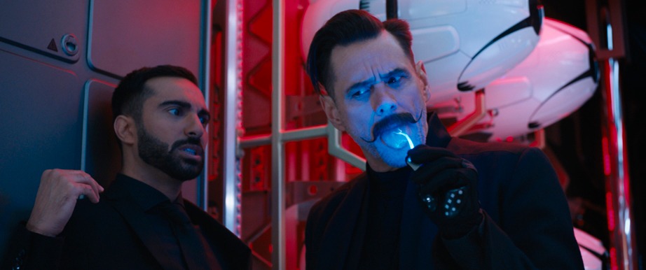 「ソニック・ザ・ムービー」より、ドクター・ロボトニック（右）。