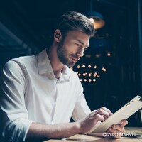 ATH-CK3TW TS（MARVEL / Tony Starkモデル）使用イメージ