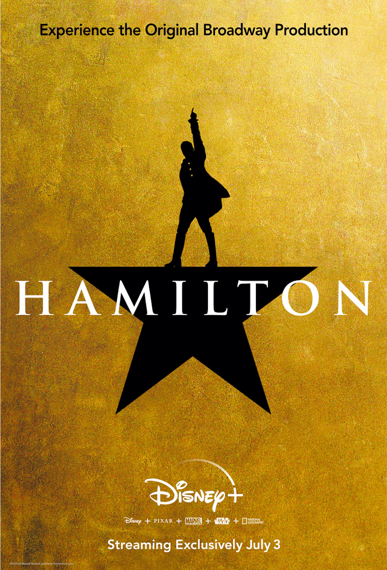「ハミルトン」ビジュアル (c)2020 Lin-Manuel Miranda and Nevis Productions, LLC.