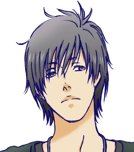 透の原作イラスト。