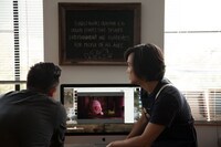 スタジオの様子。