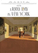 「レイニーデイ・イン・ニューヨーク」日本オリジナルイラストポスター「メトロポリタン美術館バージョン」