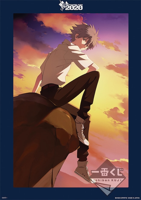 F賞の渚カヲル 描き下ろしイラストボード。