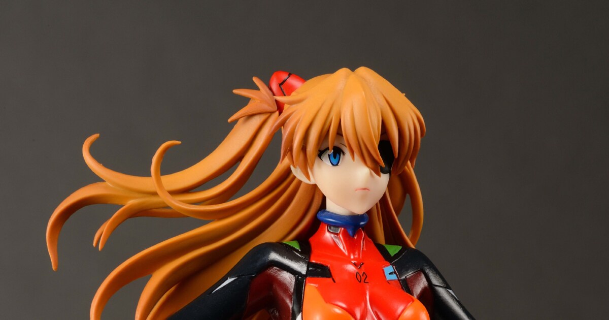 B賞の式波・アスカ・ラングレー フィギュア。 [画像ギャラリー 9/20 