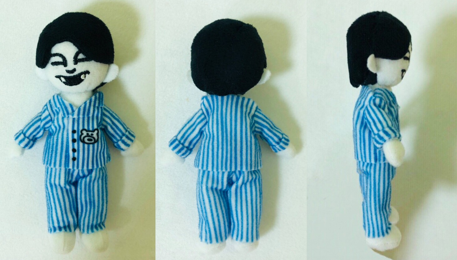 特典の「やぎらくん」ぬいぐるみ。