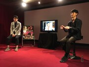 トークイベントの様子。