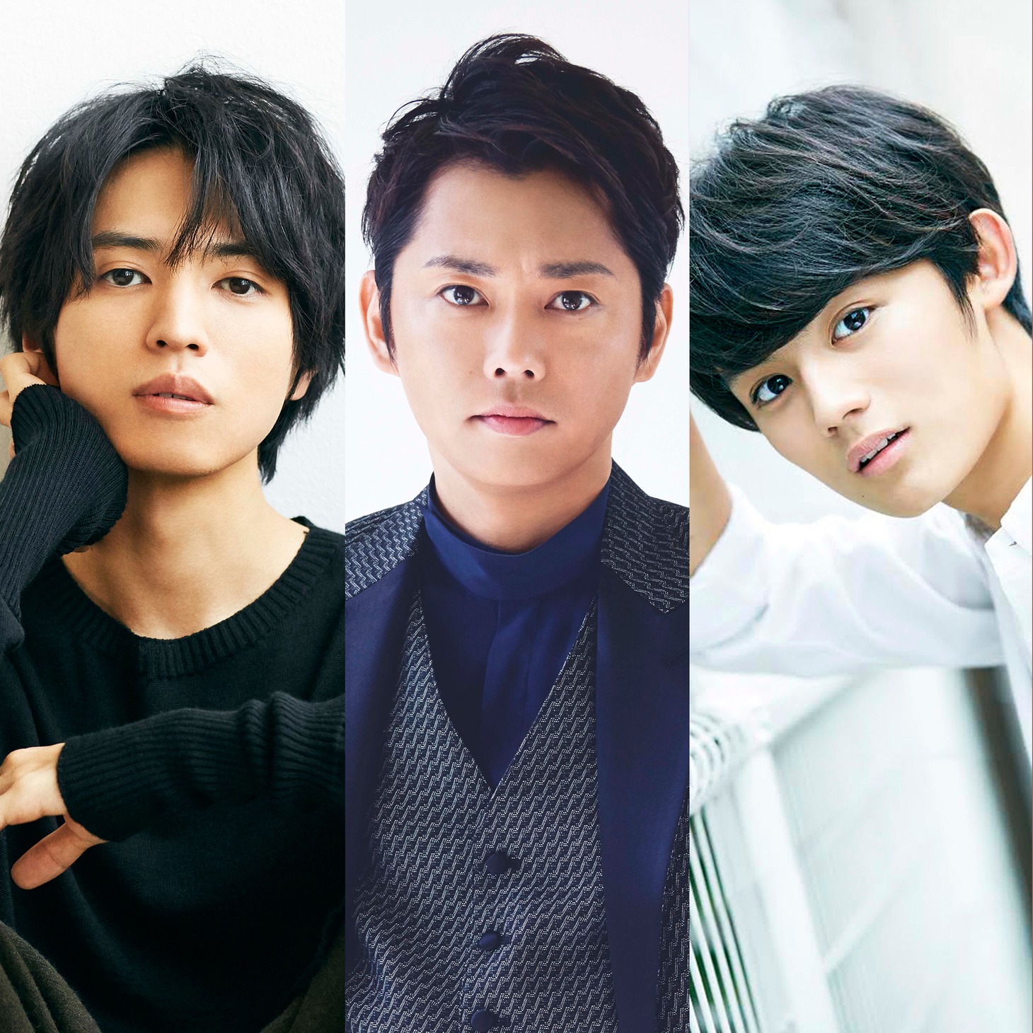 左から桐山漣、今井翼、藤原大祐。