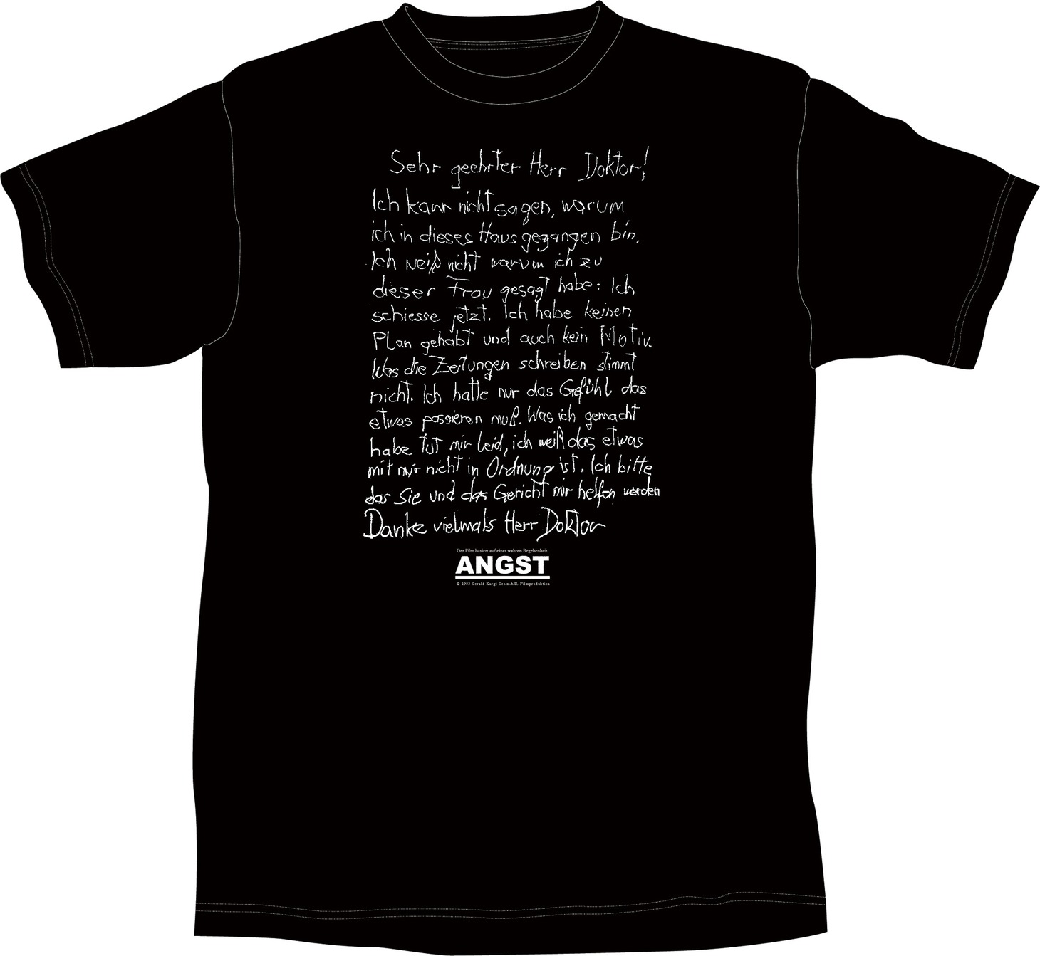 不安Tシャツ デザインB（税込3000円）