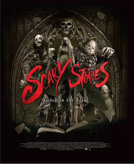 「スケアリーストーリーズ 怖い本」初回限定版Blu-rayジャケット