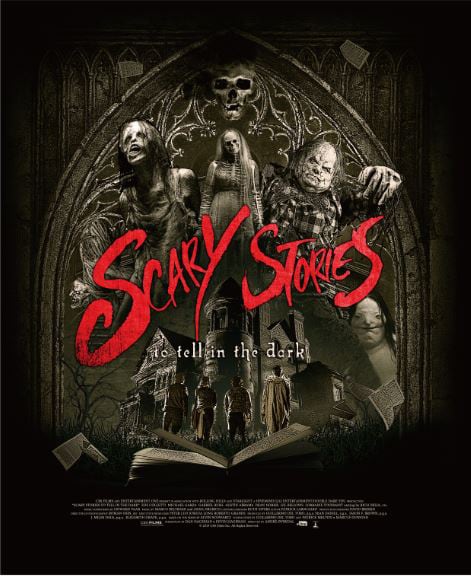 「スケアリーストーリーズ 怖い本」初回限定版Blu-rayジャケット