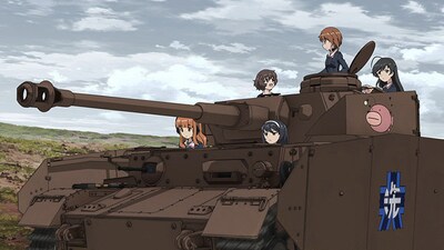 「ガールズ＆パンツァー 劇場版」 (c)GIRLS und PANZER Film Projekt