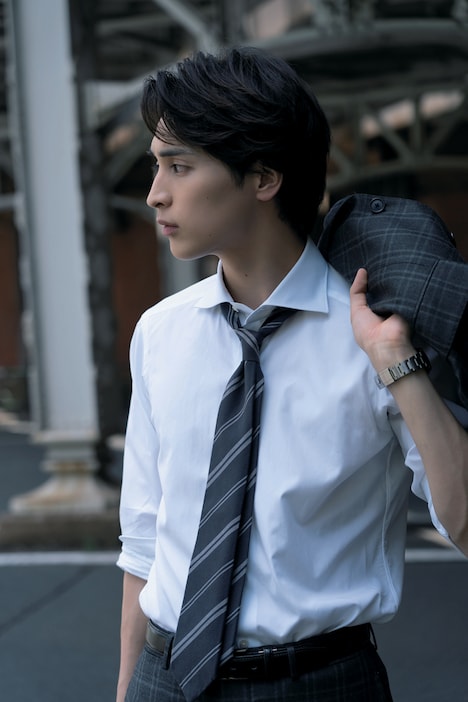 写真集「颯」より、一ノ瀬颯のお気に入りカット。（撮影：宮坂浩見 / ワニブックス刊）