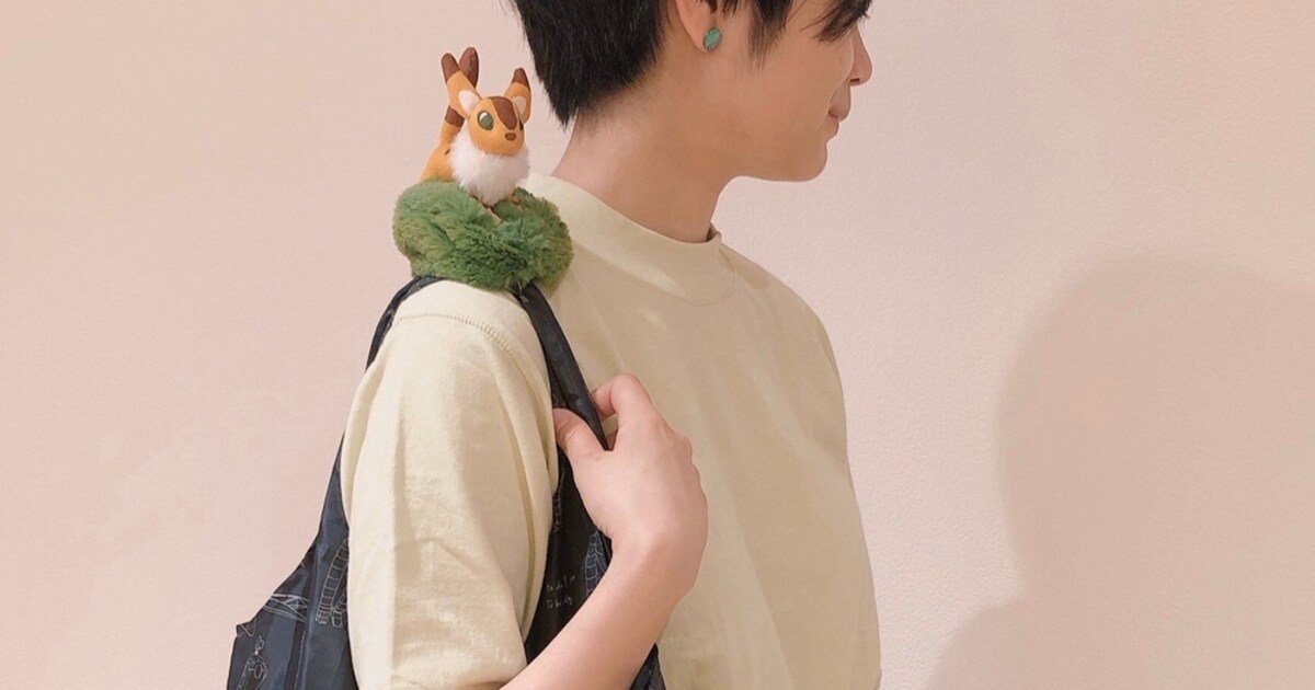 キツネリス、坊ネズミが肩に乗る「天空の城ラピュタ」「千と千尋の 
