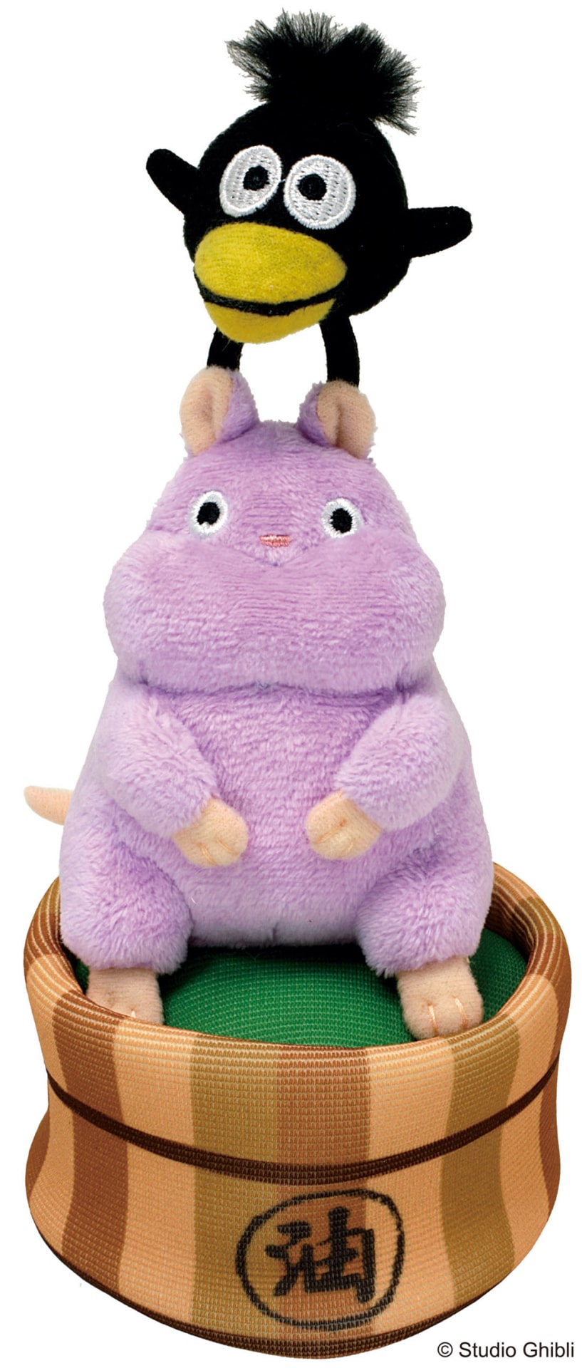 千と千尋の神隠し 肩のせエコバッグ 坊ネズミとハエドリ」のぬいぐるみ 