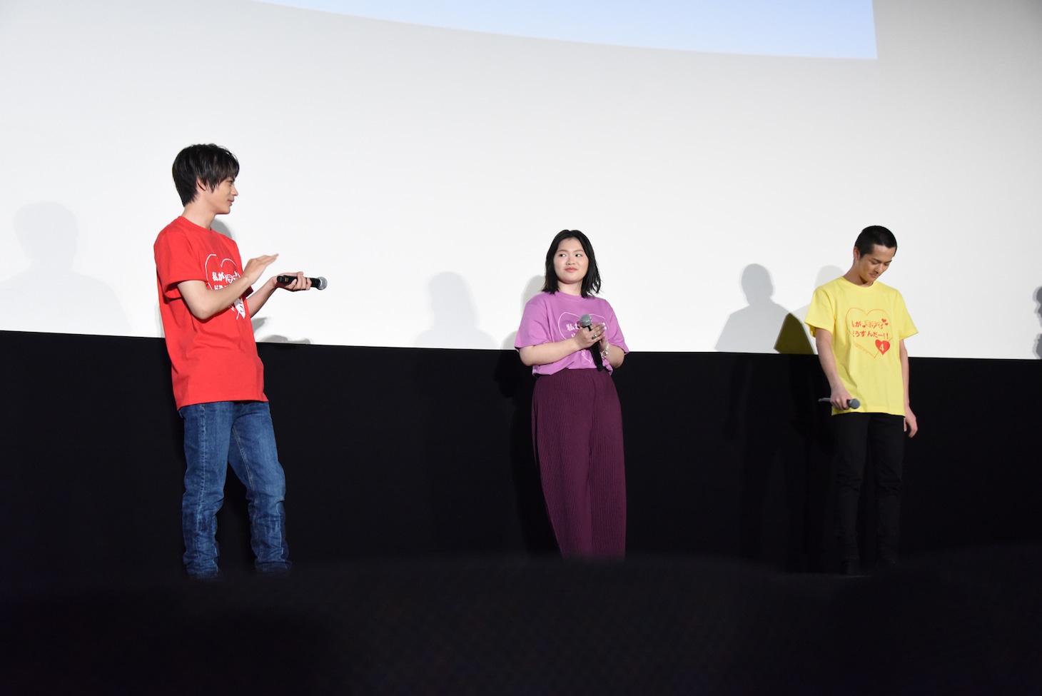 左から神尾楓珠、富田望生、奥野壮。