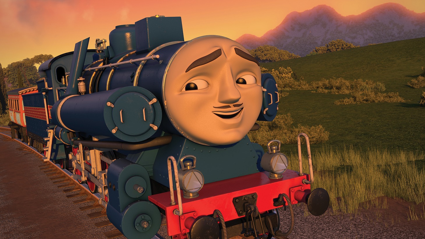 「映画 きかんしゃトーマス チャオ！とんでうたってディスカバリー!!」新場面カット