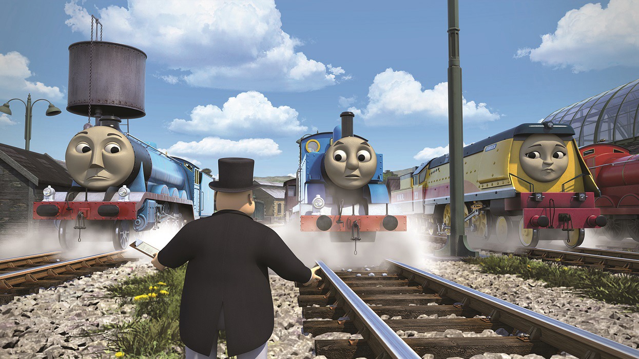 「映画 きかんしゃトーマス チャオ！とんでうたってディスカバリー!!」新場面カット