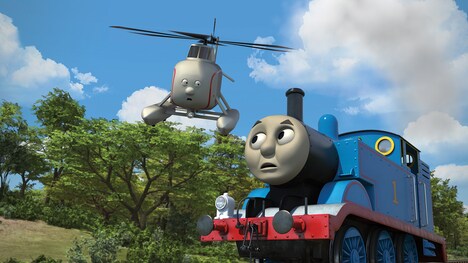 「映画 きかんしゃトーマス チャオ！とんでうたってディスカバリー!!」新場面カット