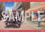 「立飛のコトブキ航空祭 Blu-ray(特装限定版)」Amazon版特典の2Lビジュアルシート。(c)荒野のコトブキ飛行隊製作委員会