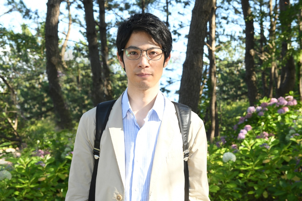 渡辺大知演じる水森祥二朗。