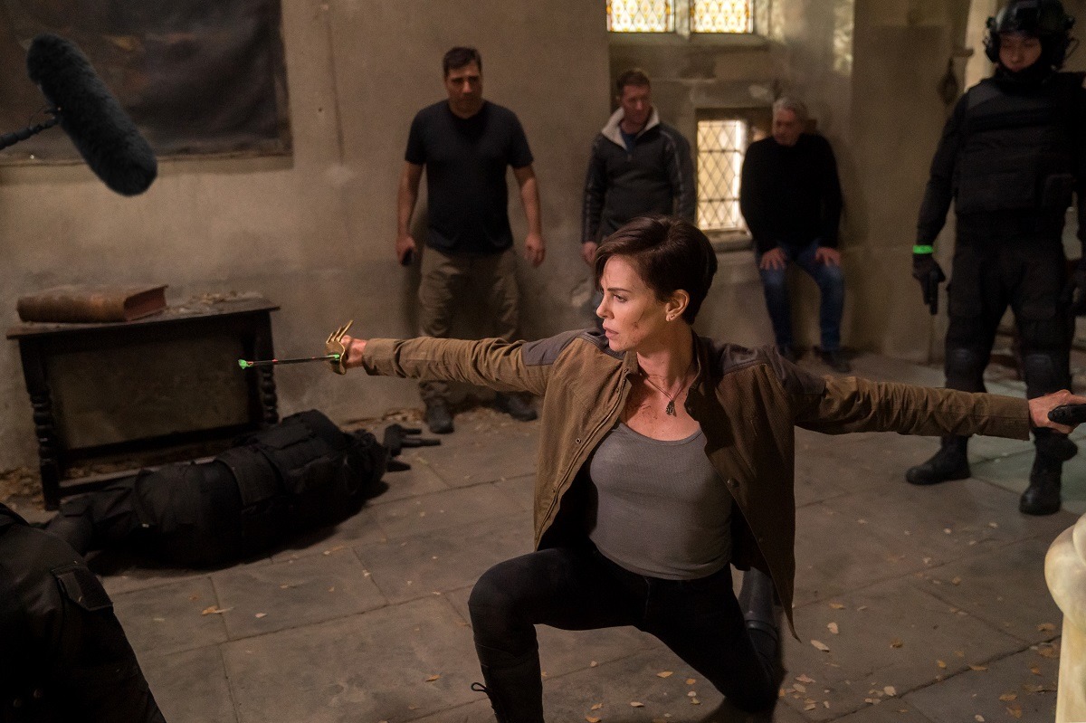 「オールド・ガード」メイキング写真