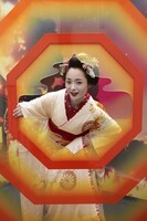 「エヴァンゲリオン京都基地」に設置されるフォトスポット。