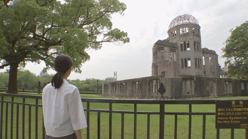 2019年に綾瀬はるかが広島を取材した際の様子。