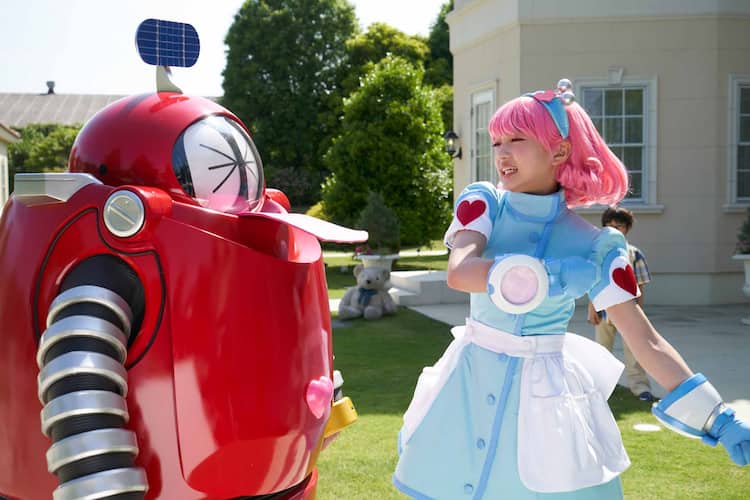 美少女ロボット・ロビンがビンタ＆絶叫！「がんばれいわ!!ロボコン」新 