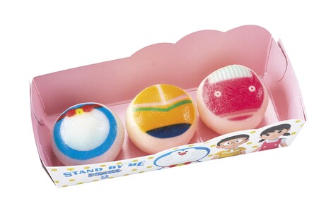 「ドラえもんのお団子〜ドラえもん、のび太、しずかちゃん〜」（税込650円）