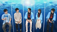 左から小川貴之、片岡健太、竜星涼、与田祐希、犬飼貴丈。