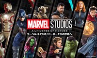 「MARVEL STUDIOS：A UNIVERSE OF HEROES マーベル・スタジオ／ヒーローたちの世界へ」ビジュアル