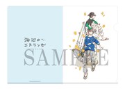 「PARCO×映画『海辺のエトランゼ』アニメ原画展」で販売されるクリアファイル（税込715円）。