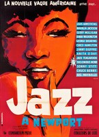 「真夏の夜のジャズ」フランス版ポスタービジュアル