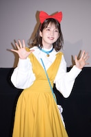 ドラミ風コーデで登場した弘中綾香。