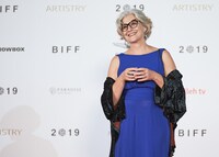 釜山国際映画祭でのアナ・ルイーザ・アゼヴェード。