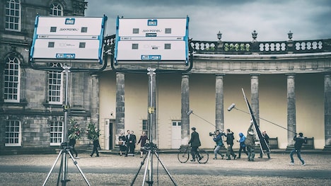 「赤い闇 スターリンの冷たい大地で」メイキング写真