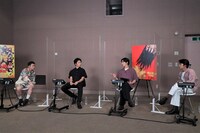 「今日から俺は!!劇場版」副音声収録の様子。