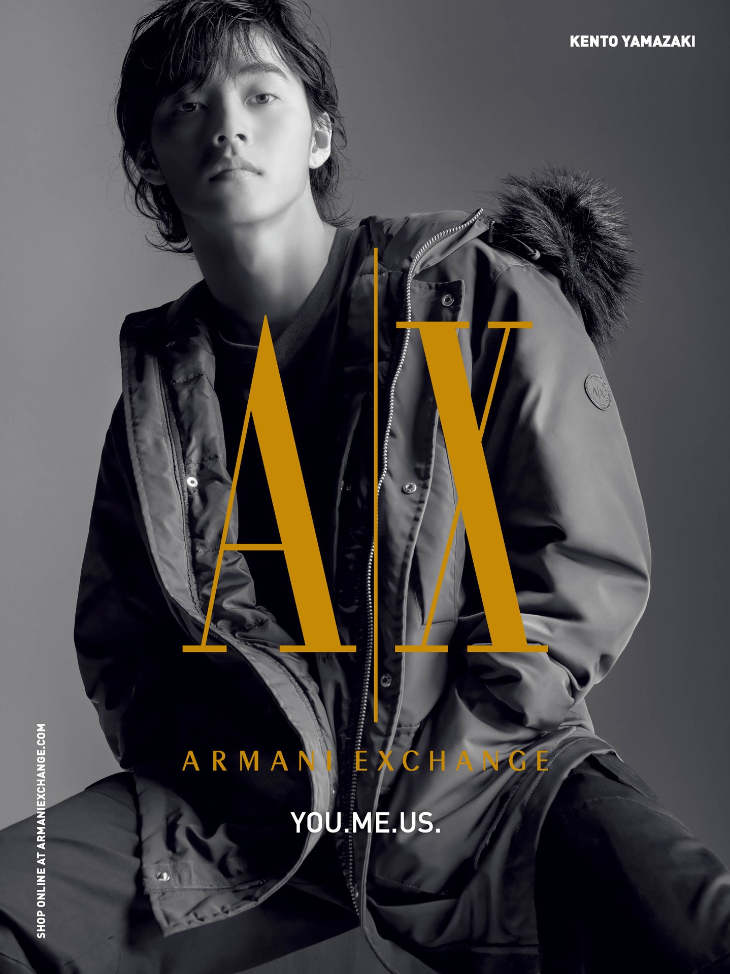 A|X アルマーニ エクスチェンジ2020年秋冬キャンペーンビジュアル
