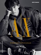 A|X アルマーニ エクスチェンジ2020年秋冬キャンペーンビジュアル