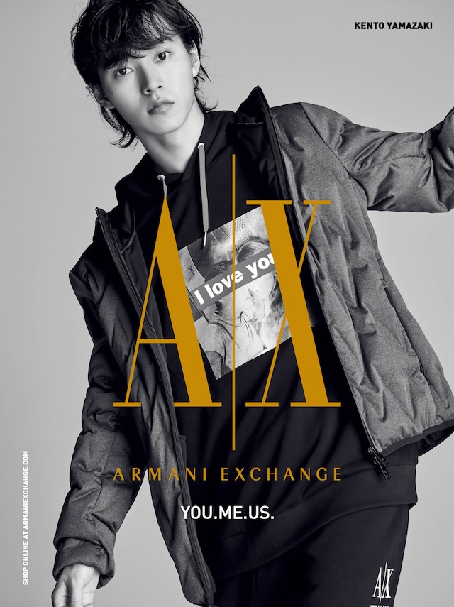 A|X アルマーニ エクスチェンジ2020年秋冬キャンペーンビジュアル