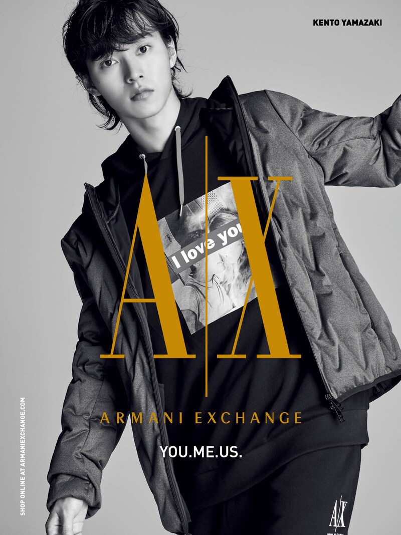 A|X アルマーニ エクスチェンジ2020年秋冬キャンペーンビジュアル