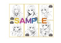 ぽんかん8描き下ろしミニ色紙