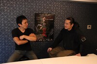 左から下村勇二、坂口拓。