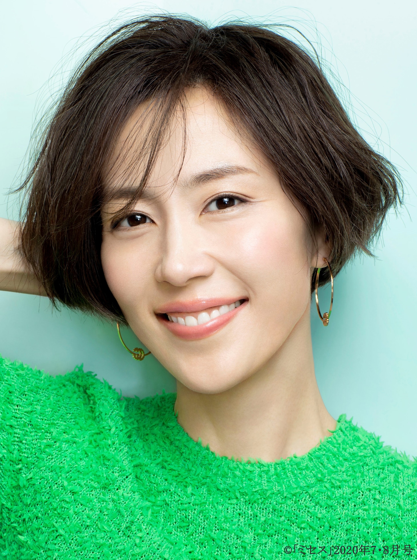 木村佳乃 (c)「ミセス」2020年7・8月号