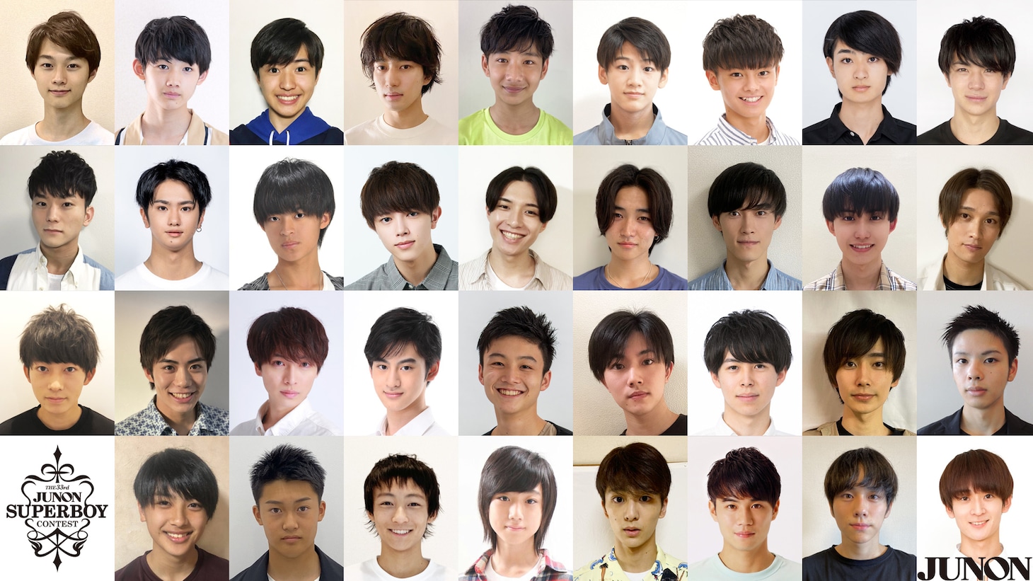 1段目左から青山凌大、朝倉穣、浅谷涼輔、安部亮輔、有松優、石原月斗、伊藤佑晟、伊波大道、大谷亮賀。2段目左から岡添瑠、岡松聖那、加藤海羽音、金井丈留、北村一貴、櫻井翔大、佐藤一輝、菅原真生、関隼汰。3段目左から瀬戸健太郎、走上響、染矢凌佑、武田麻充、谷本布佑重、土井龍太郎、永山大智、東中健、平田瑠。4段目左から前川佑、松阪勇之介、松崎淳平、森田璃空、森本彦太朗、柳谷参助、山下幸輝、岸本舜生。
