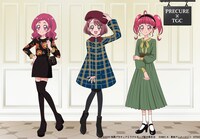 「映画プリキュアミラクルリープ みんなとの不思議な1日」と「第31回 マイナビ 東京ガールズコレクション 2020 AUTUMN/WINTER ONLINE」のコラボビジュアル。