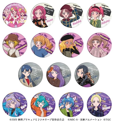 ブラインド缶バッジ（税別450円 / 全15種）