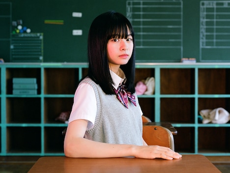 莉子演じるフツ子。