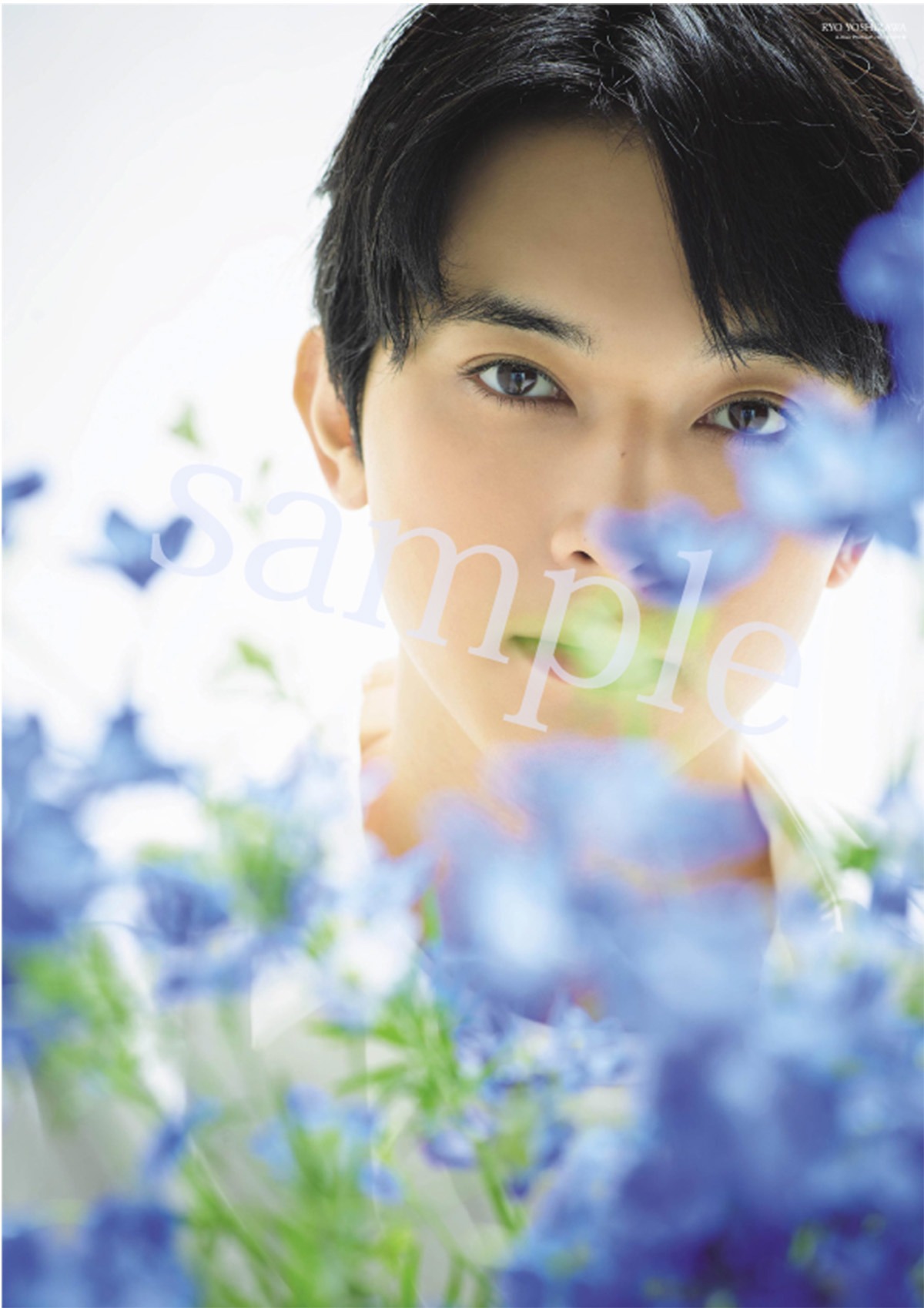 A-blue Premium vol. 1に付属するポスター（表面）。