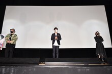 左から木下半太、後藤淳平、徳永えり。